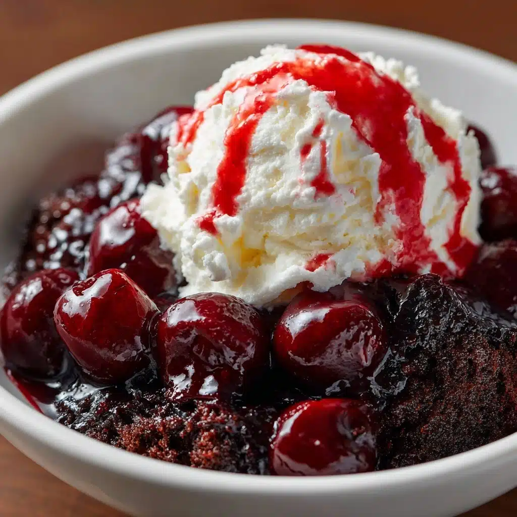 Chocolate Cherry Dump Cake Recipe