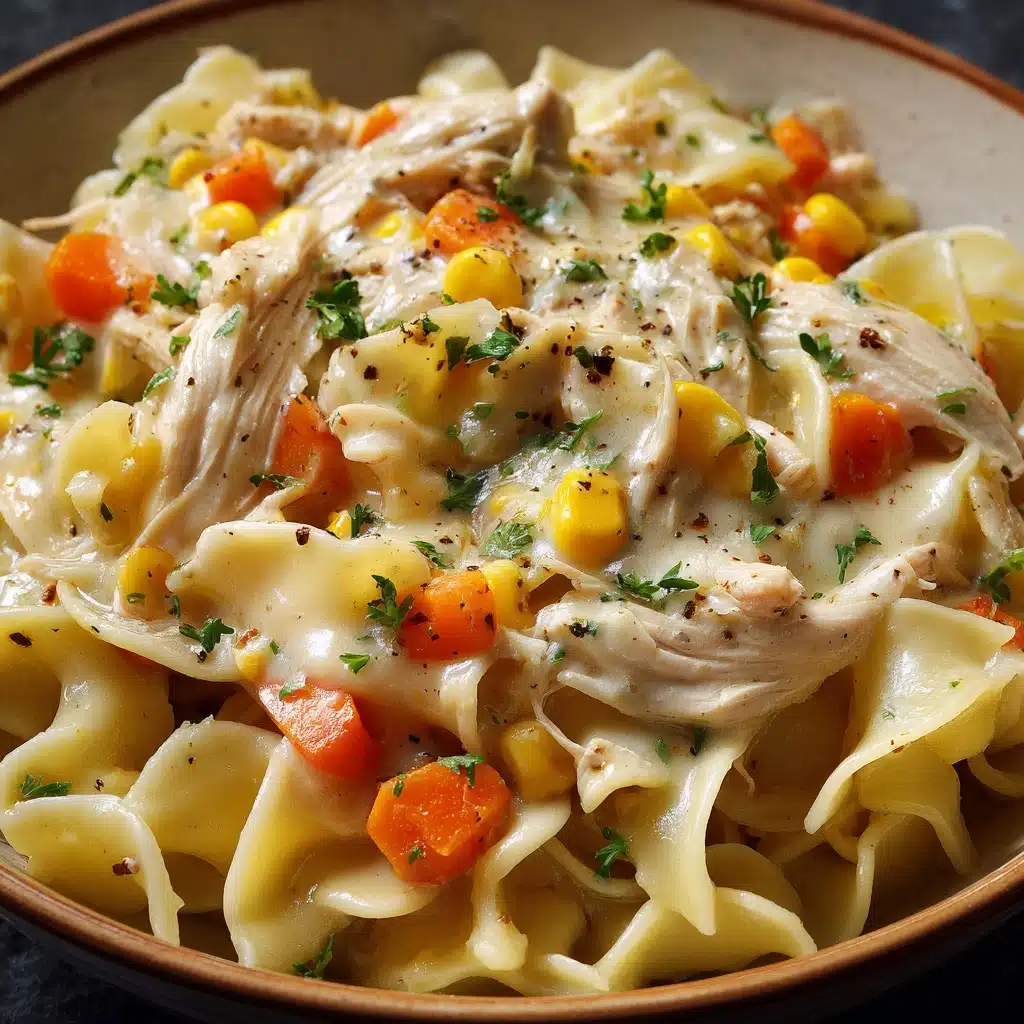 Creamy Ranch Chicken & Noodles Recipe - Recipe Image