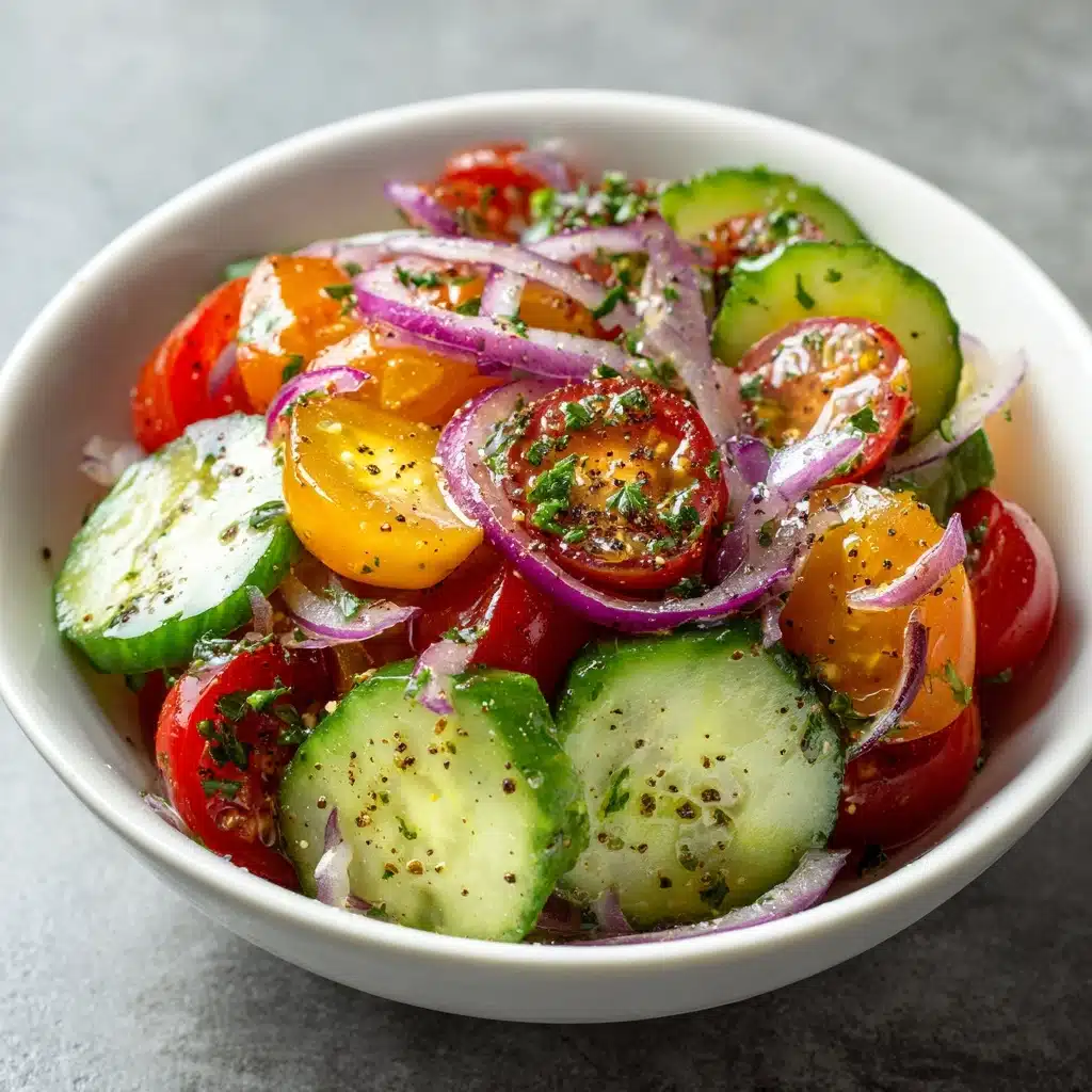 Cucumber Tomato Salad Recipe