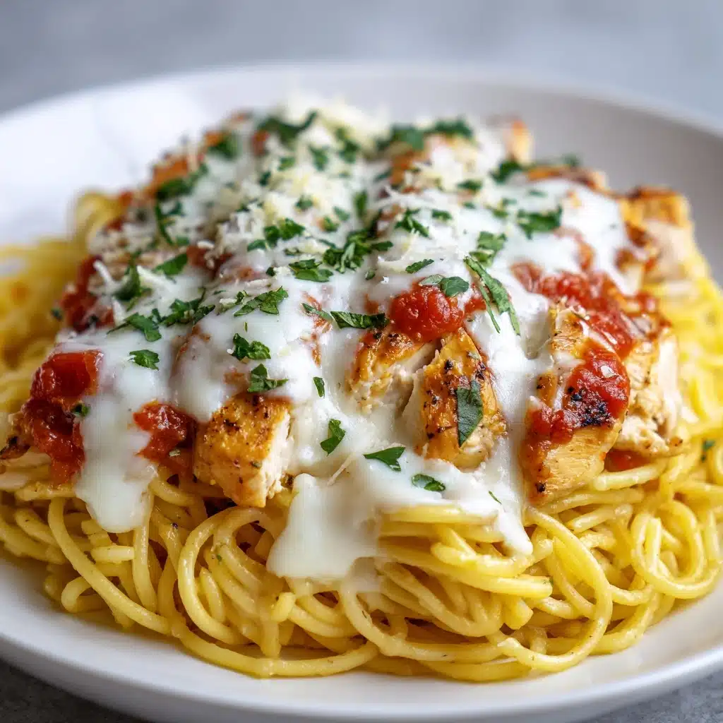 One-Pot Chicken Parmesan Pasta Recipe