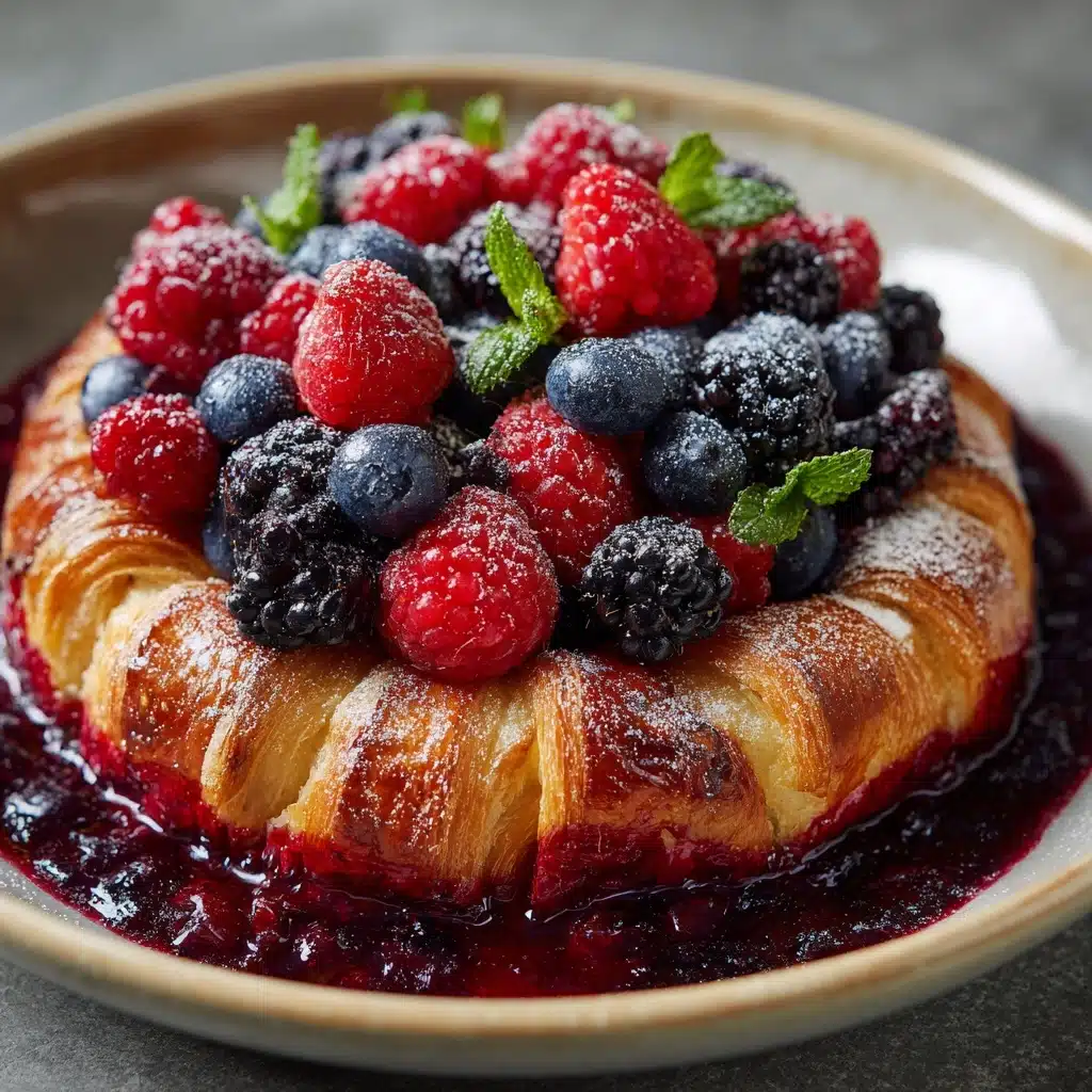 Berry Croissant Bake Recipe - Recipe Image