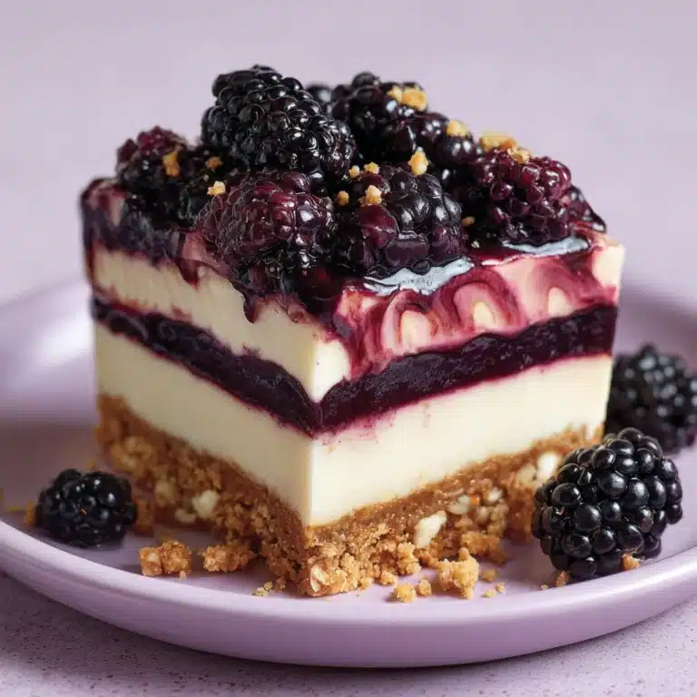 Blackberry Pretzel Dessert Recipe