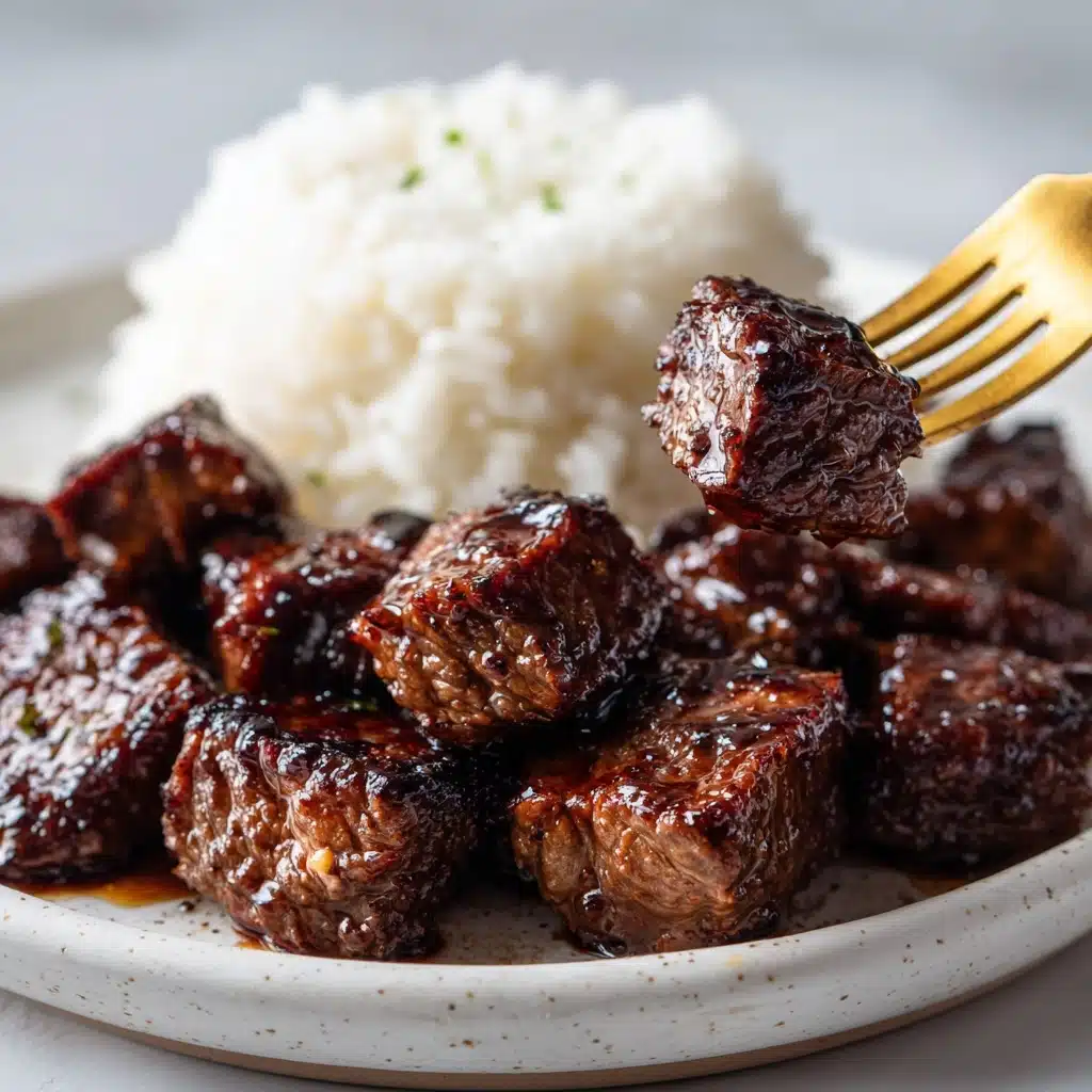 Air Fryer Steak Bites Recipe - Recipe Image