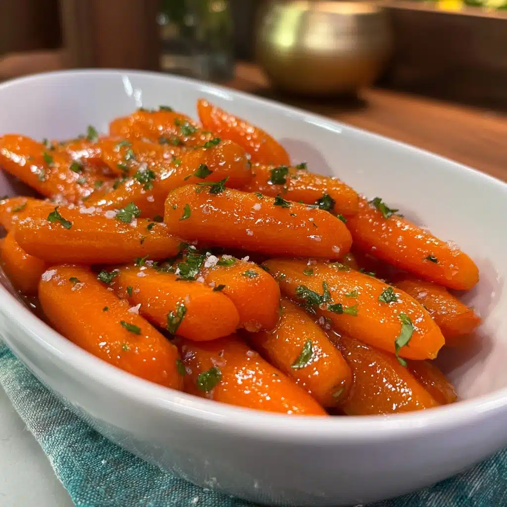 Slow Cooker Maple & Brown Sugar Glazed Carrots Recipe - Recipe Image