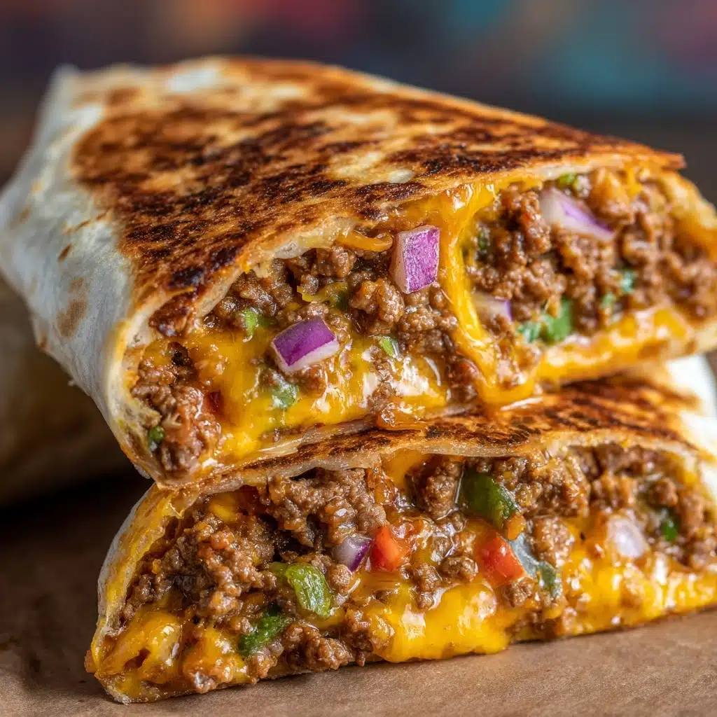 Loaded Cheesy Pocket Tacos: A Family Favorite Recipe - Recipe Image
