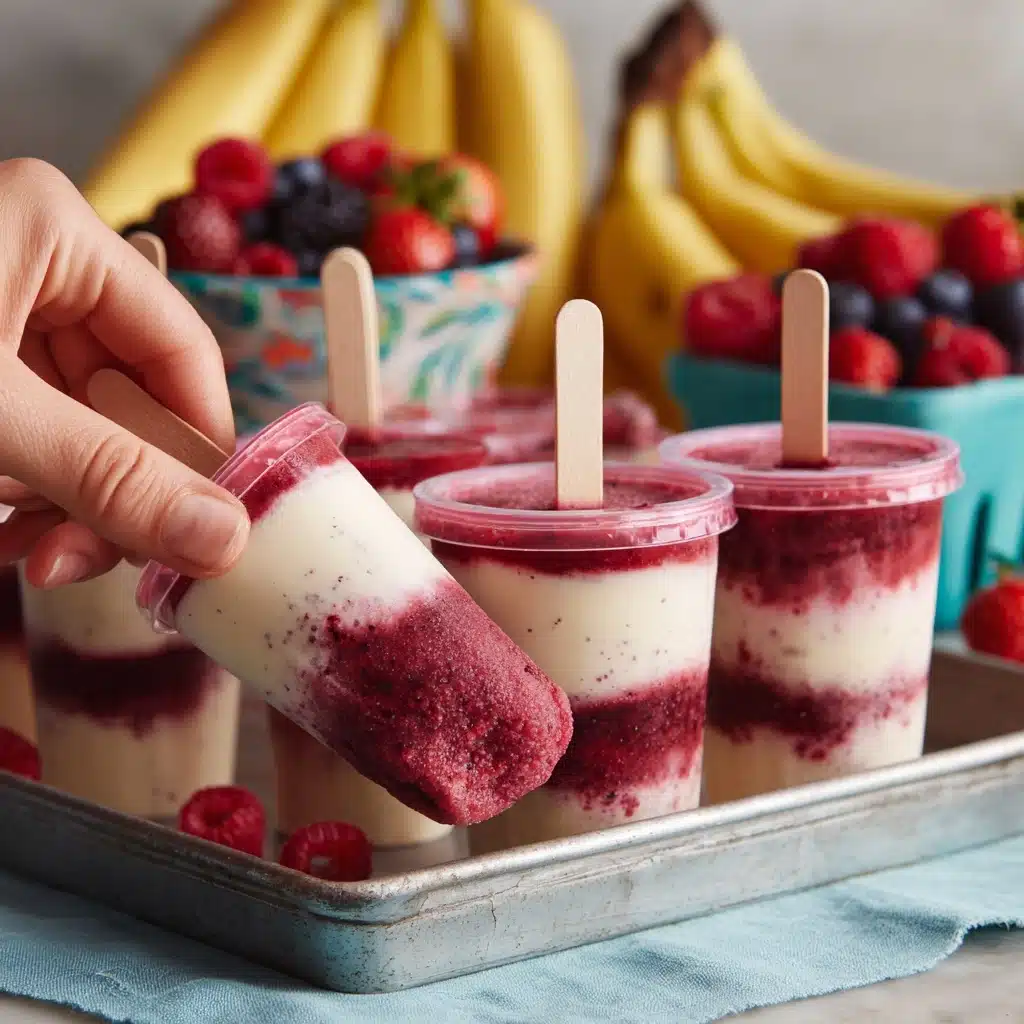 Frozen Yogurt Pops Recipe - Recipe Image