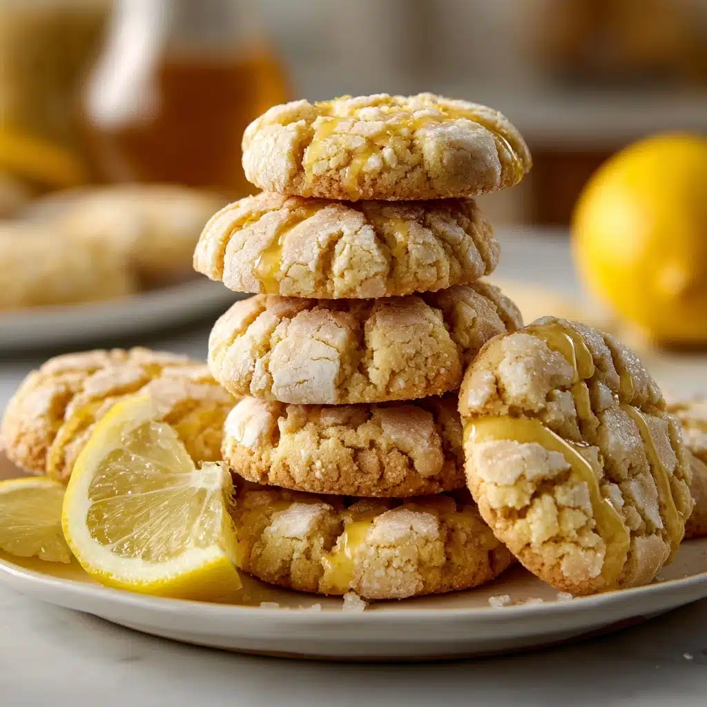Lemon Pound Cake Cookies Recipe - Recipe Image