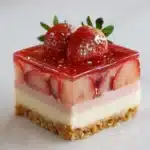 Philadelphia Strawberry Cheesecake Bars Recipe