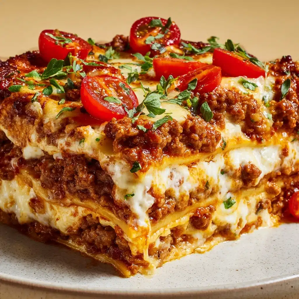 Beef Pizza Pie Recipe - Recipe Image
