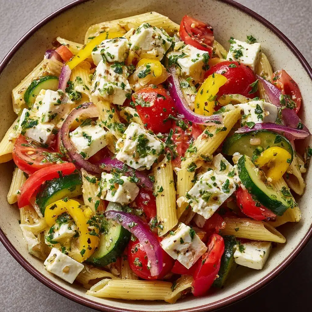 Greek Pasta Salad Recipe