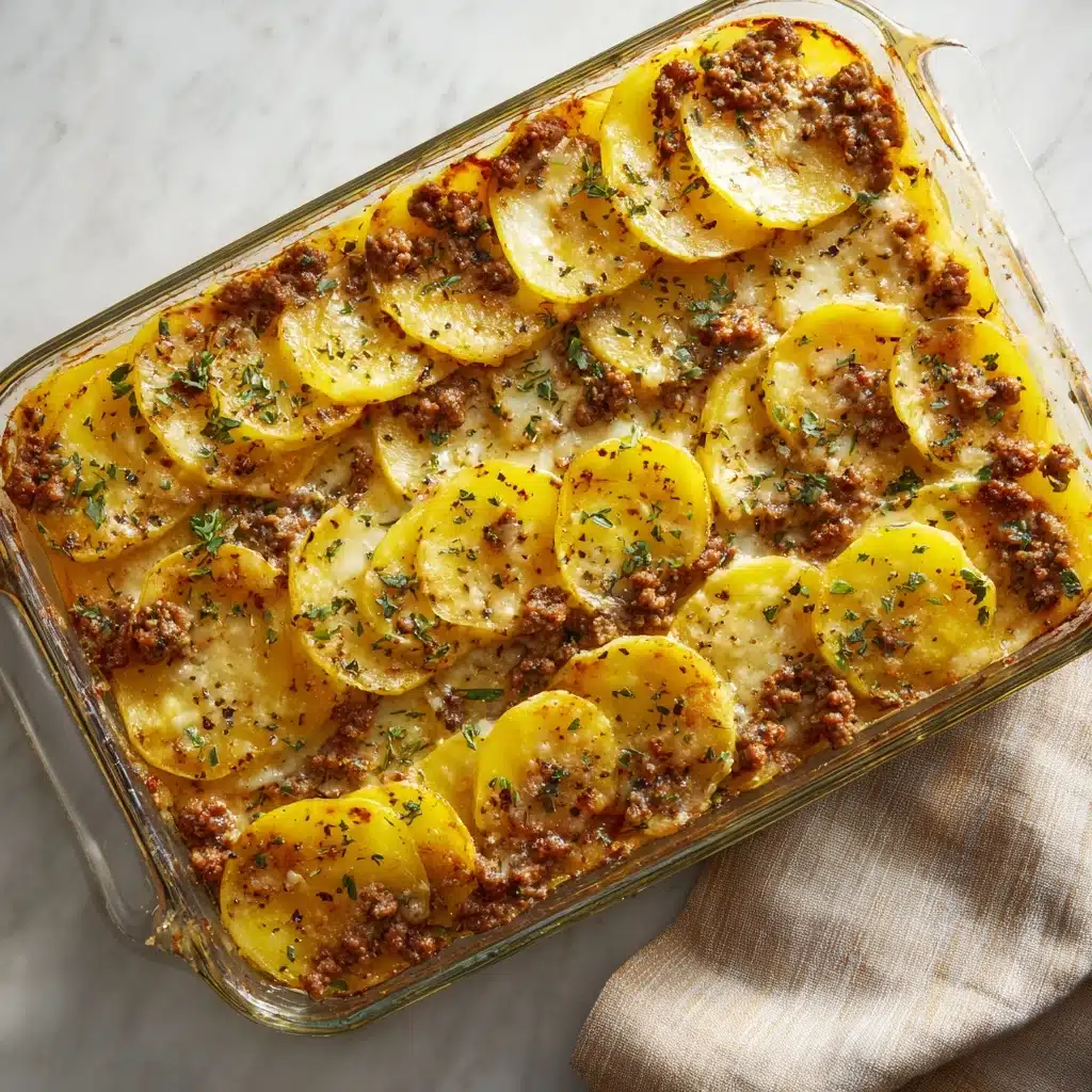 Meat & Potato Casserole Recipe