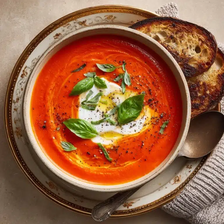 Homemade Tomato Soup Recipe