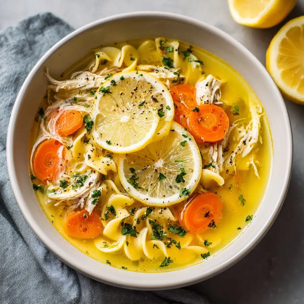 Lemon Chicken Soup Recipe