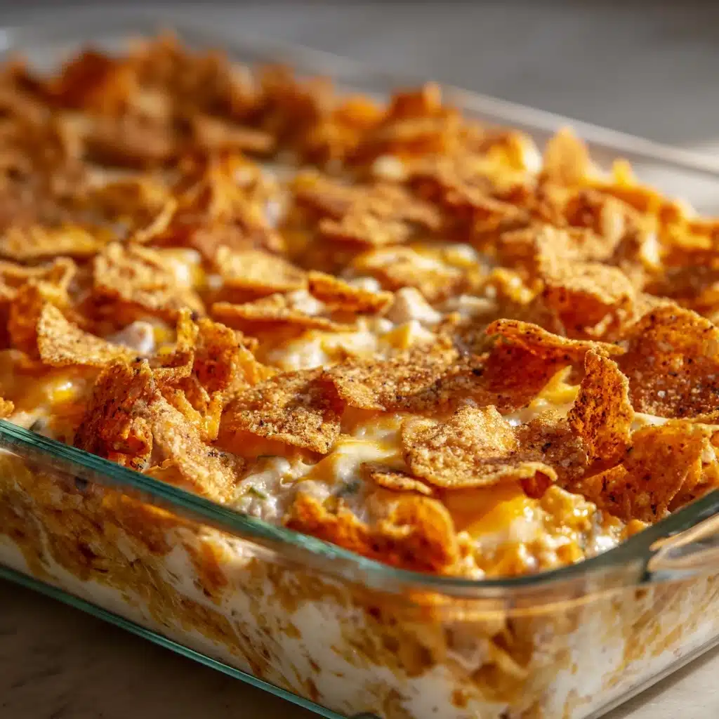 Dorito Chicken and Cheese Casserole Recipe - Recipe Image