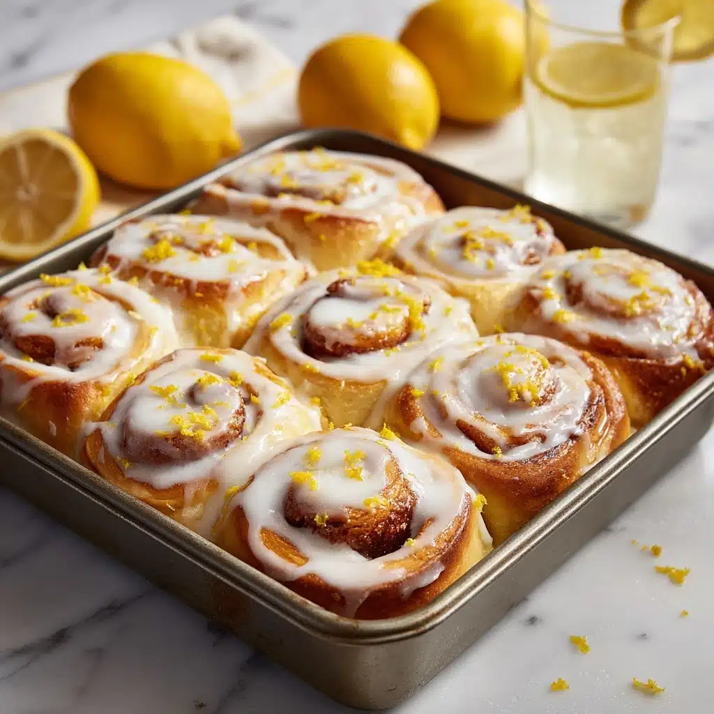 Lemon Rolls Recipe - Recipe Image