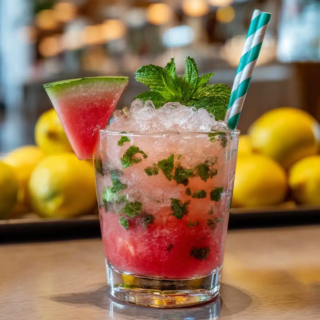 Watermelon Mint Lemonade Recipe