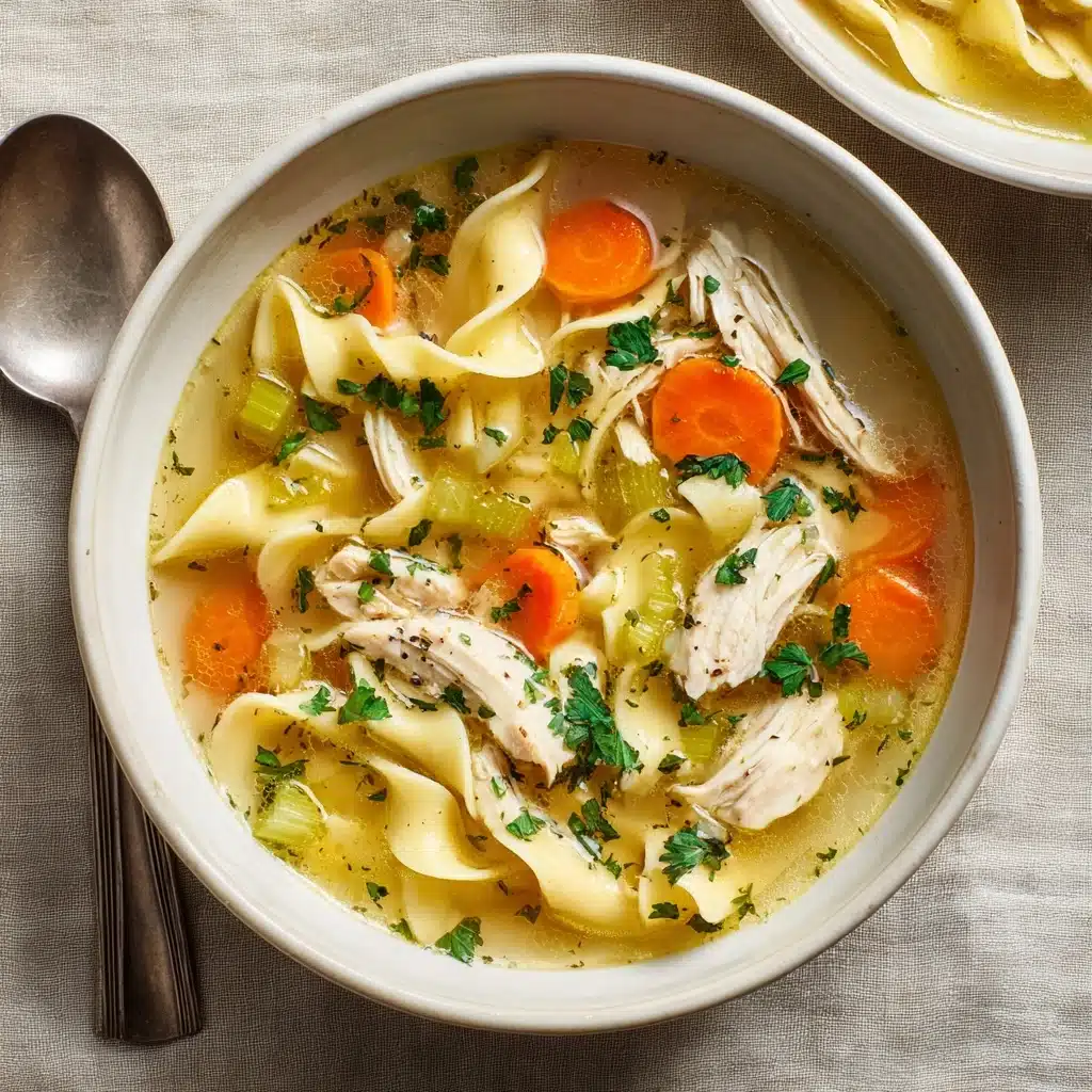 Easy Chicken Noodle Soup Recipe