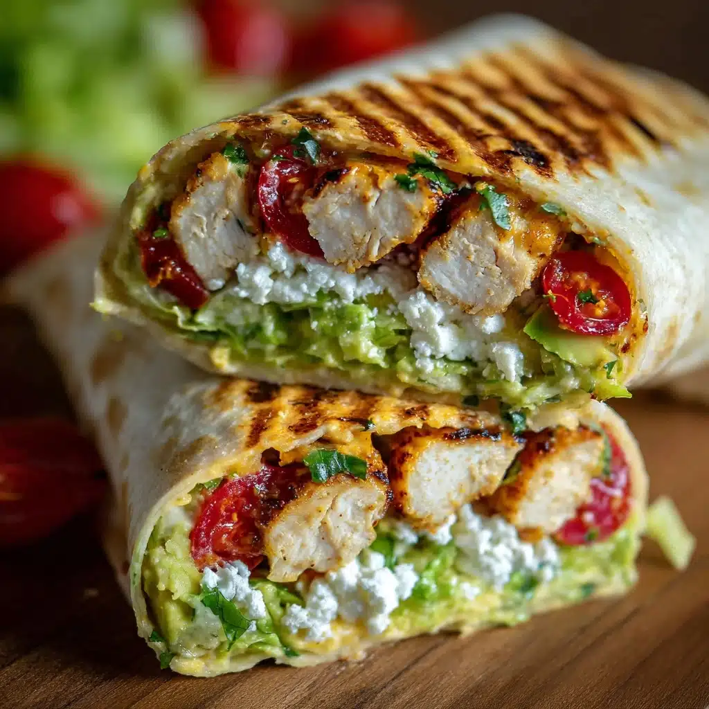 Chicken Avocado Wrap Recipe - Recipe Image