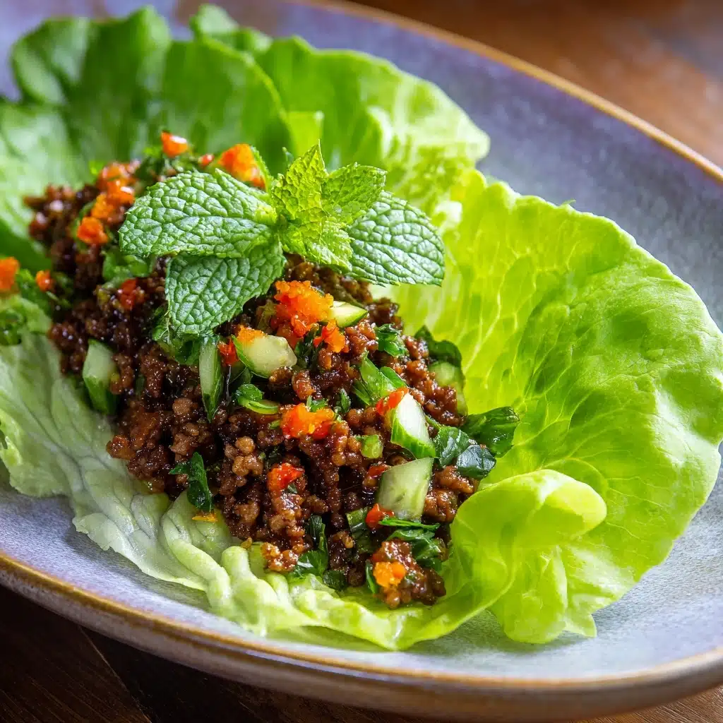 Beef Lettuce Wraps Recipe