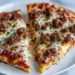 Biscuits & Sausage Gravy Breakfast Pizza Recipe