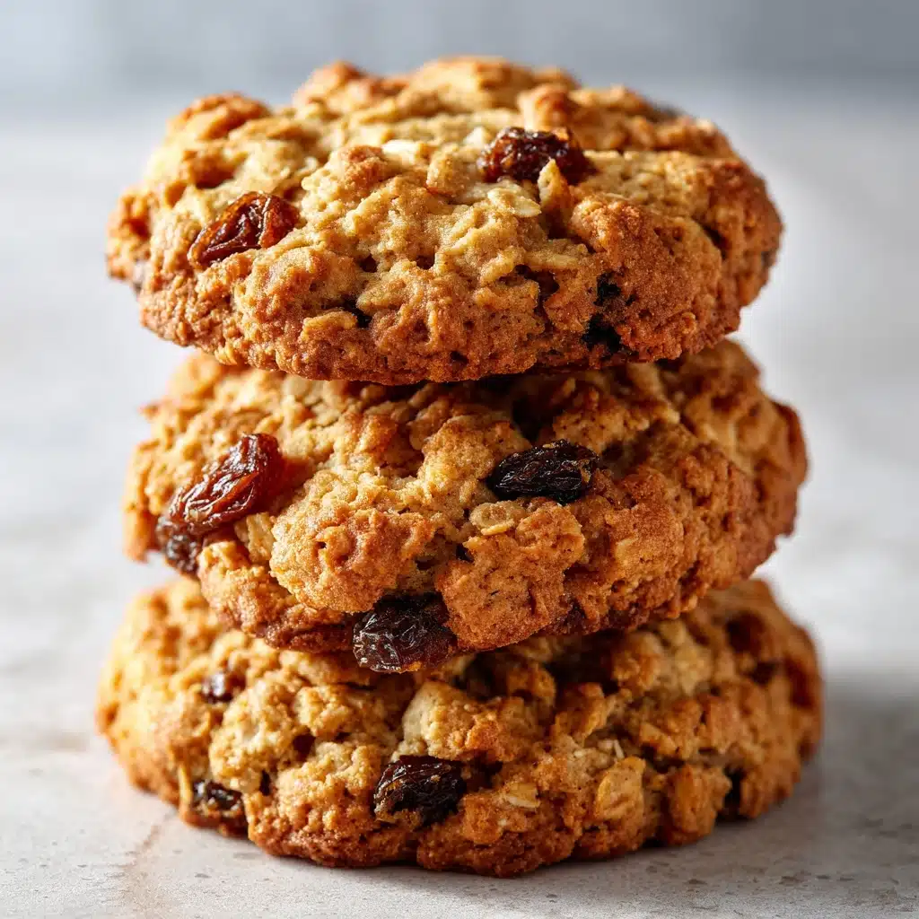 Soft & Chewy Oatmeal Raisin Cookies Recipe