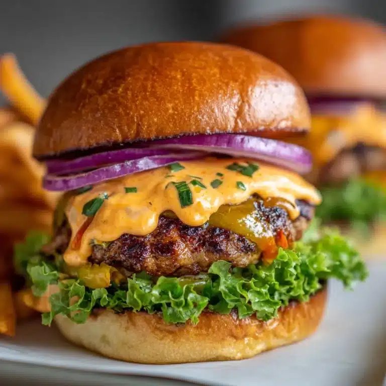 "California Burger Recipe