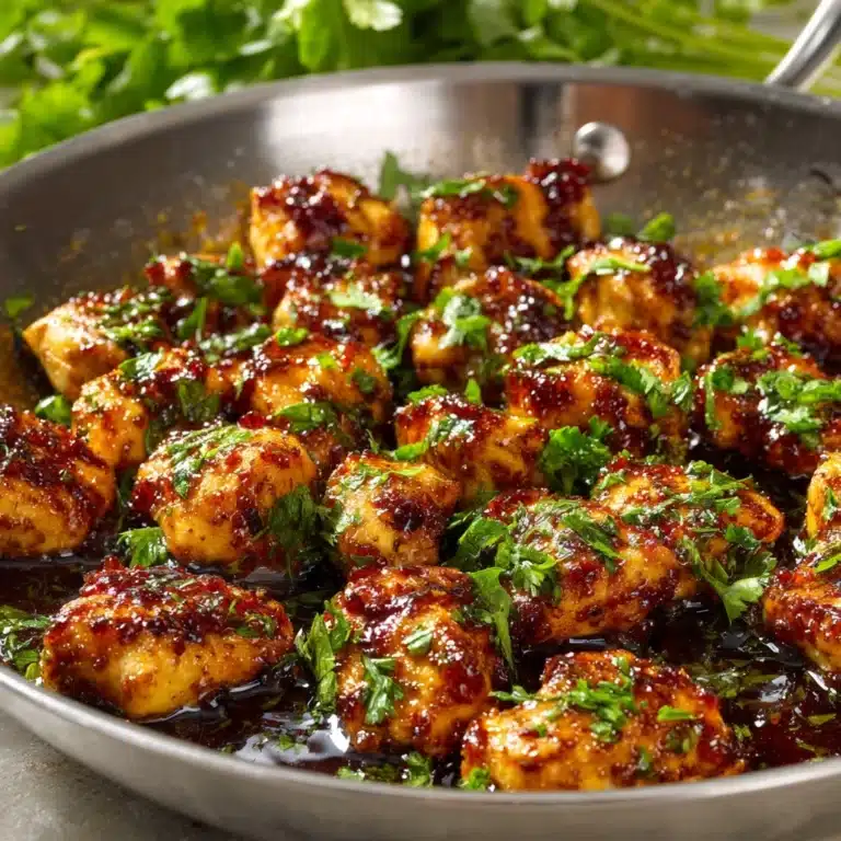 Easy Garlic Butter Chicken Bites Recipe