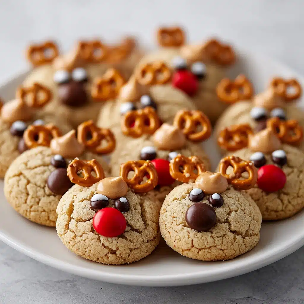 Rudolph Peanut Butter Cookie Recipe - Recipe Image