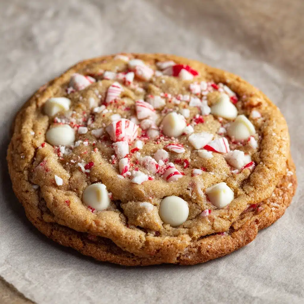 White Chocolate Candy Cane Cookies Recipe - Recipe Image
