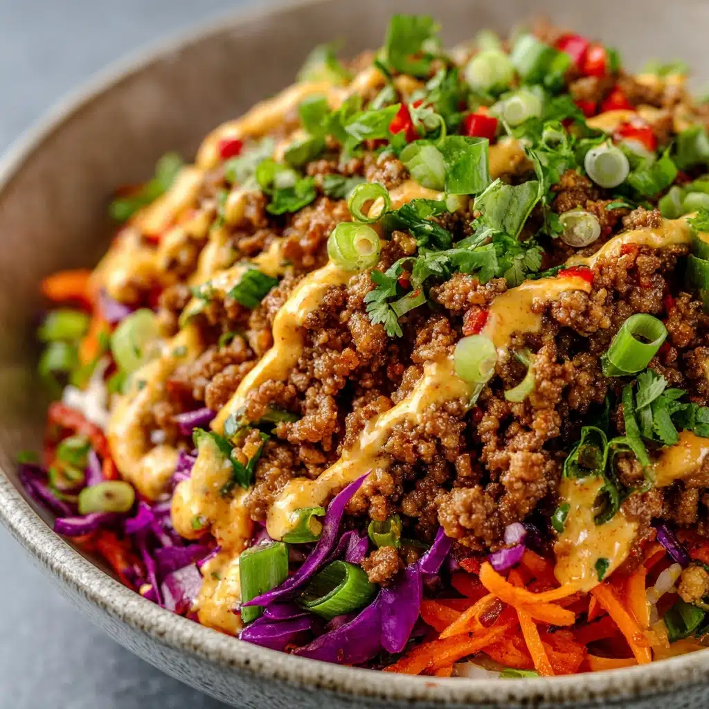 Low Carb Egg Roll in a Bowl Recipe - Recipe Image