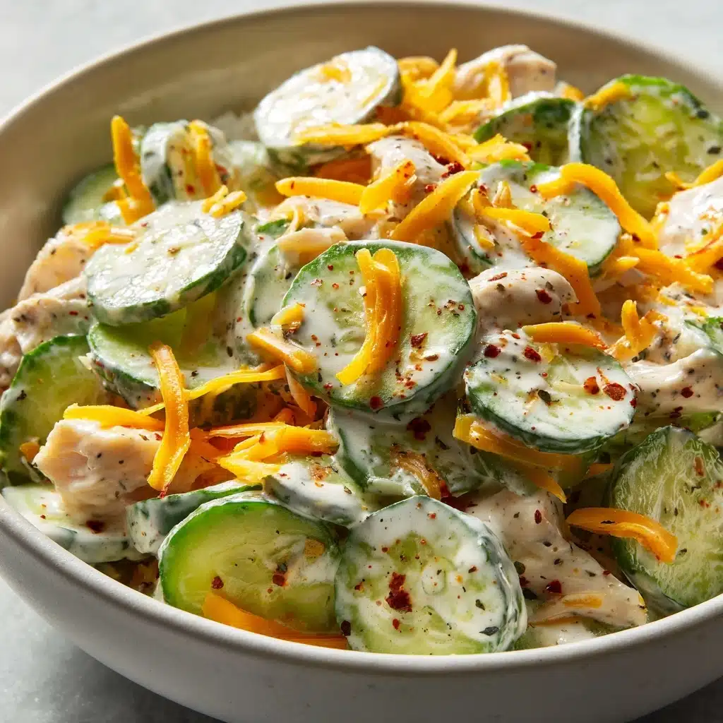 Cucumber Snack Bowl Recipe - Recipe Image
