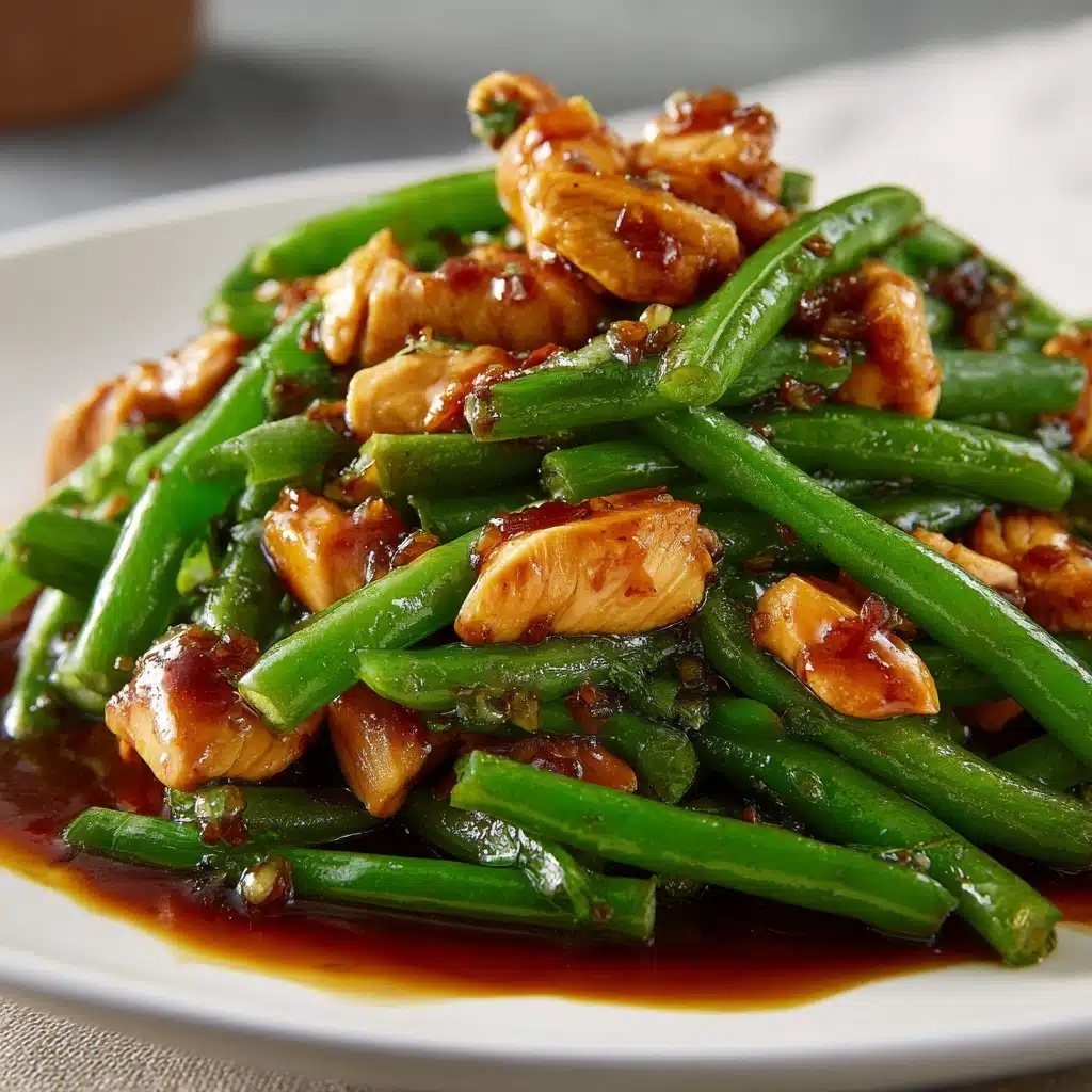 Honey Hoisin Green Bean Chicken Recipe - Recipe Image