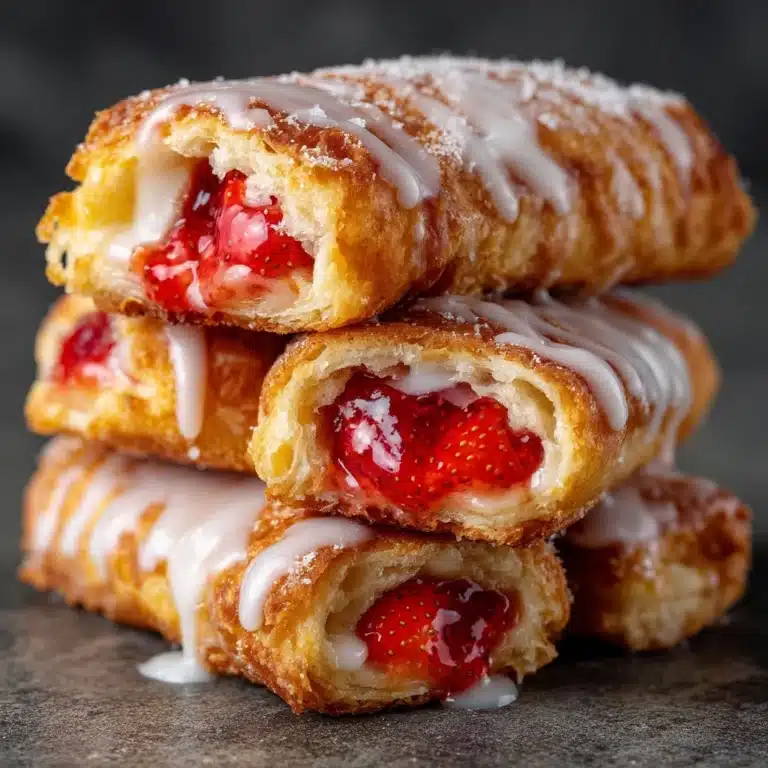 Strawberry Cheesecake Eggroll Bites Recipe