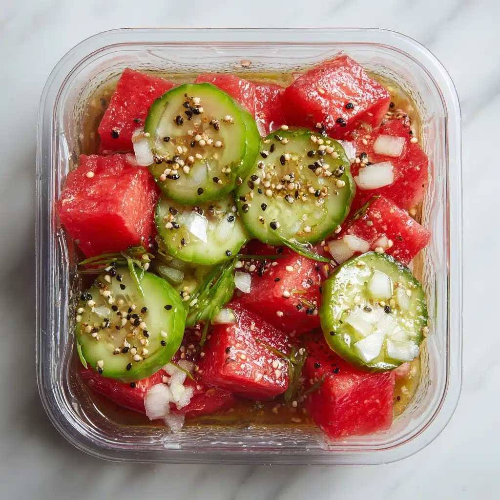 Watermelon & Pickle Snack Recipe - Recipe Image
