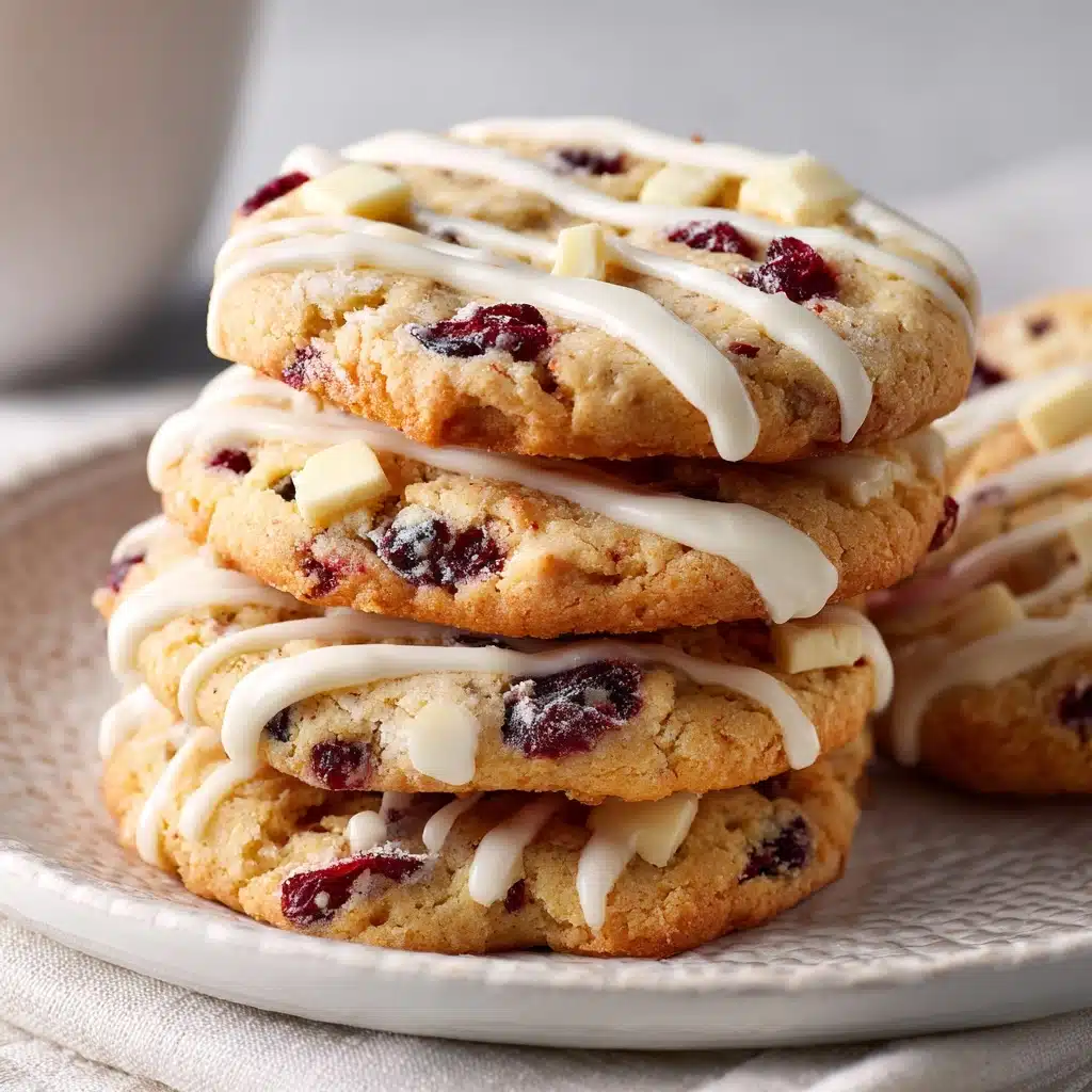 White Chocolate Cranberry Orange Cookies Recipe - Recipe Image