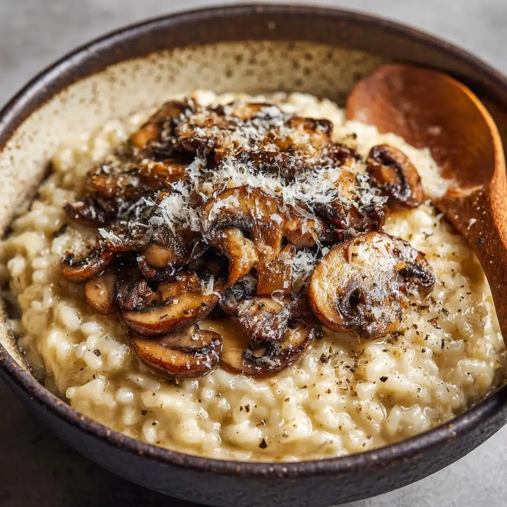Pastina with Mushroom Leek Parmesan Broth Recipe - Recipe Image