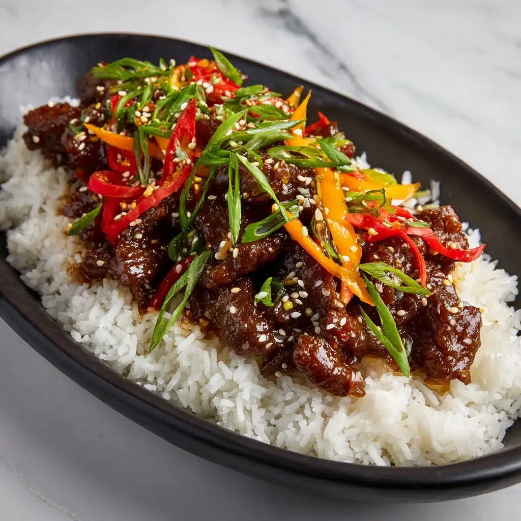 Mongolian Beef Recipe - Recipe Image
