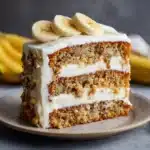 Banana Bread Cake with Cream Cheese Frosting Recipe