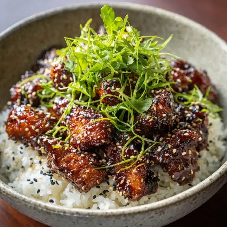 Air Fryer Asian-Glazed Boneless Chicken Thighs Recipe