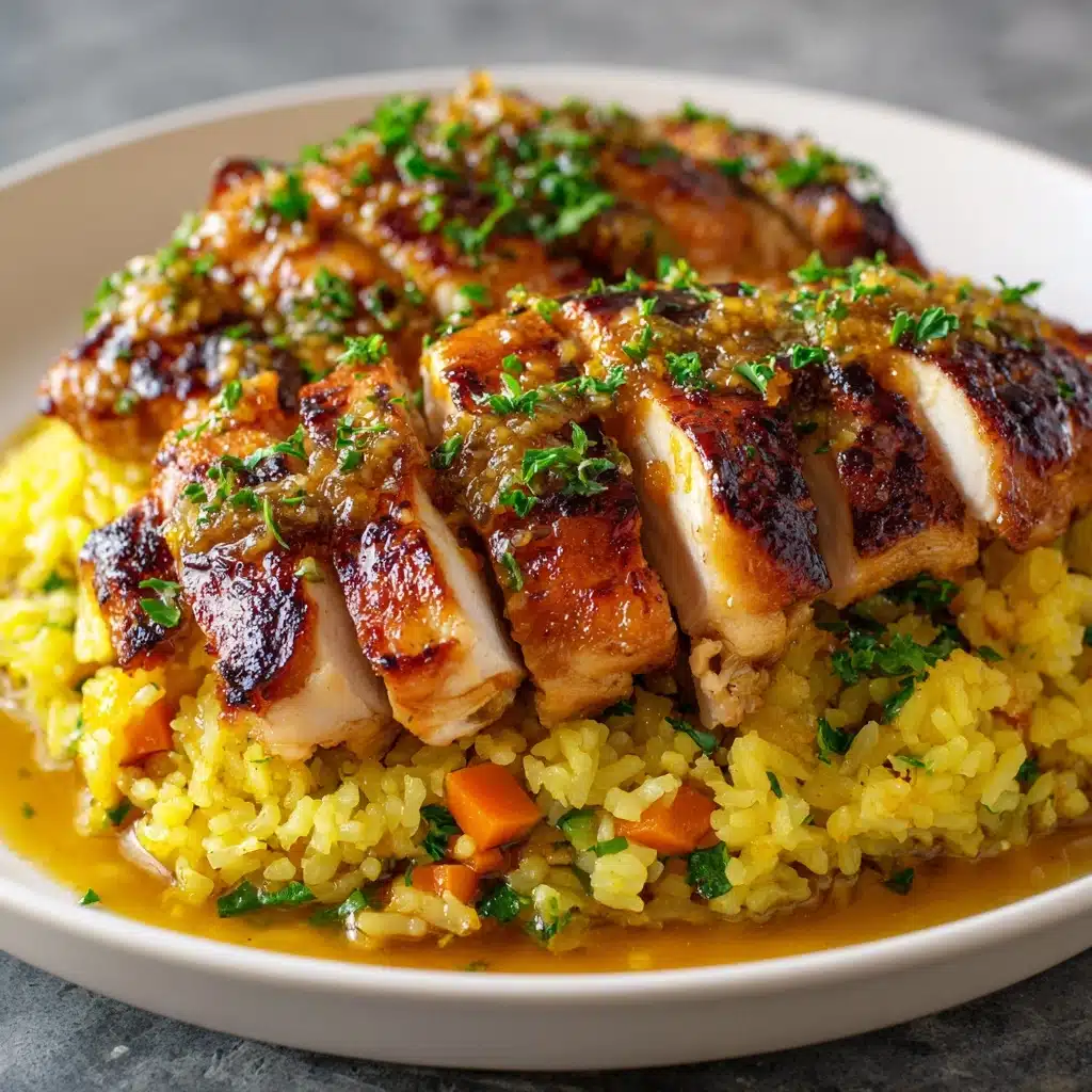 Smothered Chicken and Rice Recipe