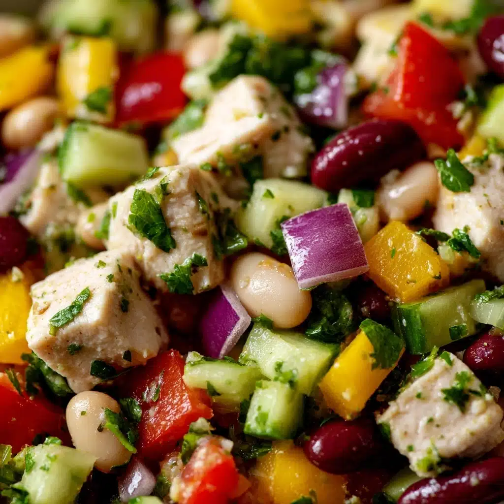 Dense Bean Chicken Salad Recipe
