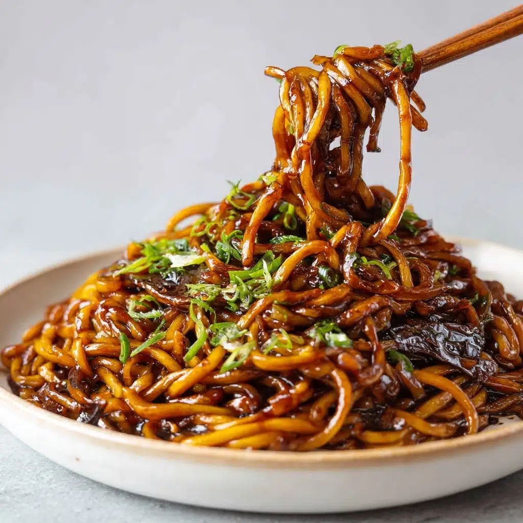 Soy Sauce Pan-Fried Noodles Recipe