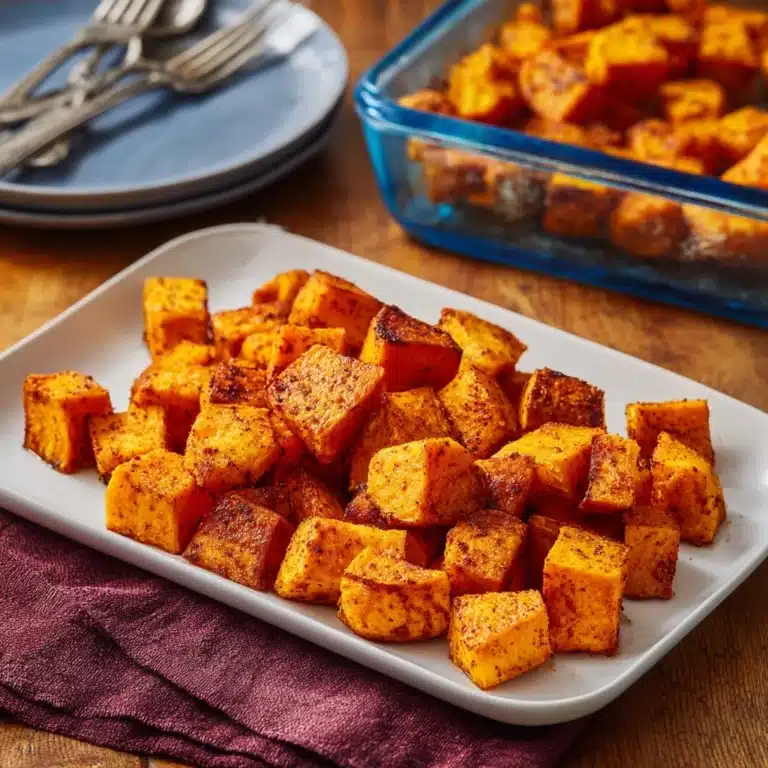Easy Roasted Sweet Potato Bites Recipe