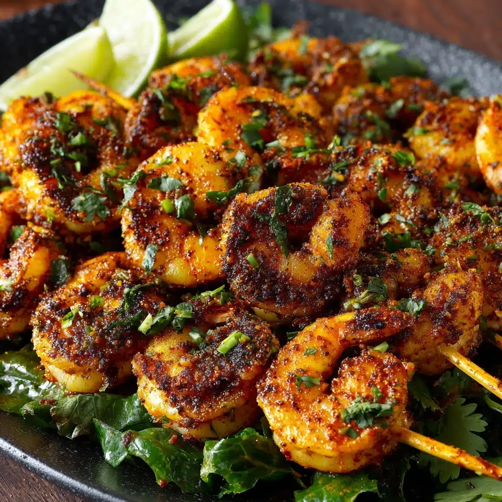 Grilled Cajun Shrimp Skewers Recipe