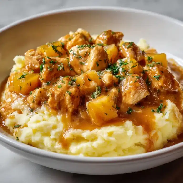 Chicken Mashed Potato Bowls Recipe