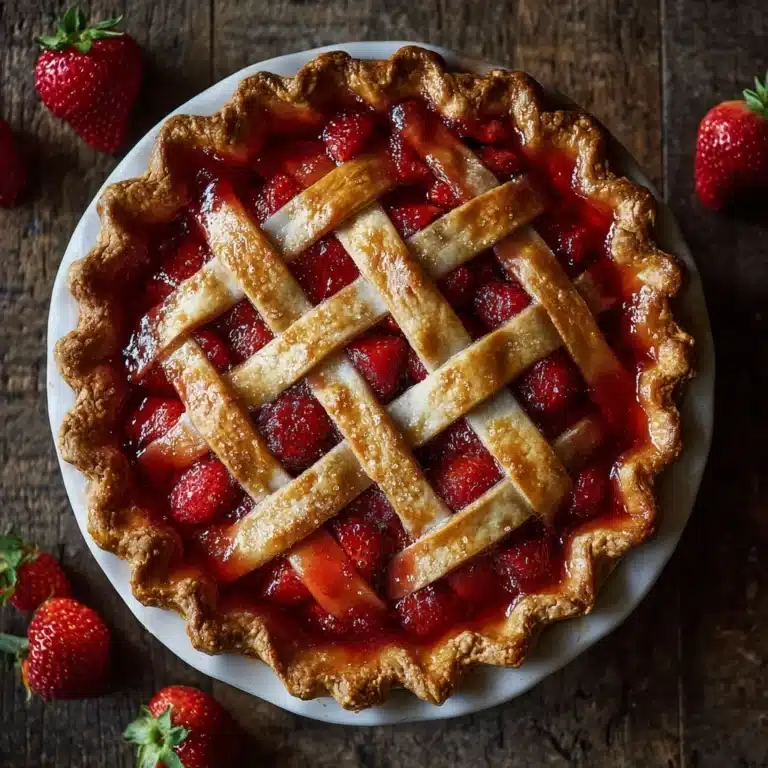 Easy Fresh Strawberry Pie Recipe