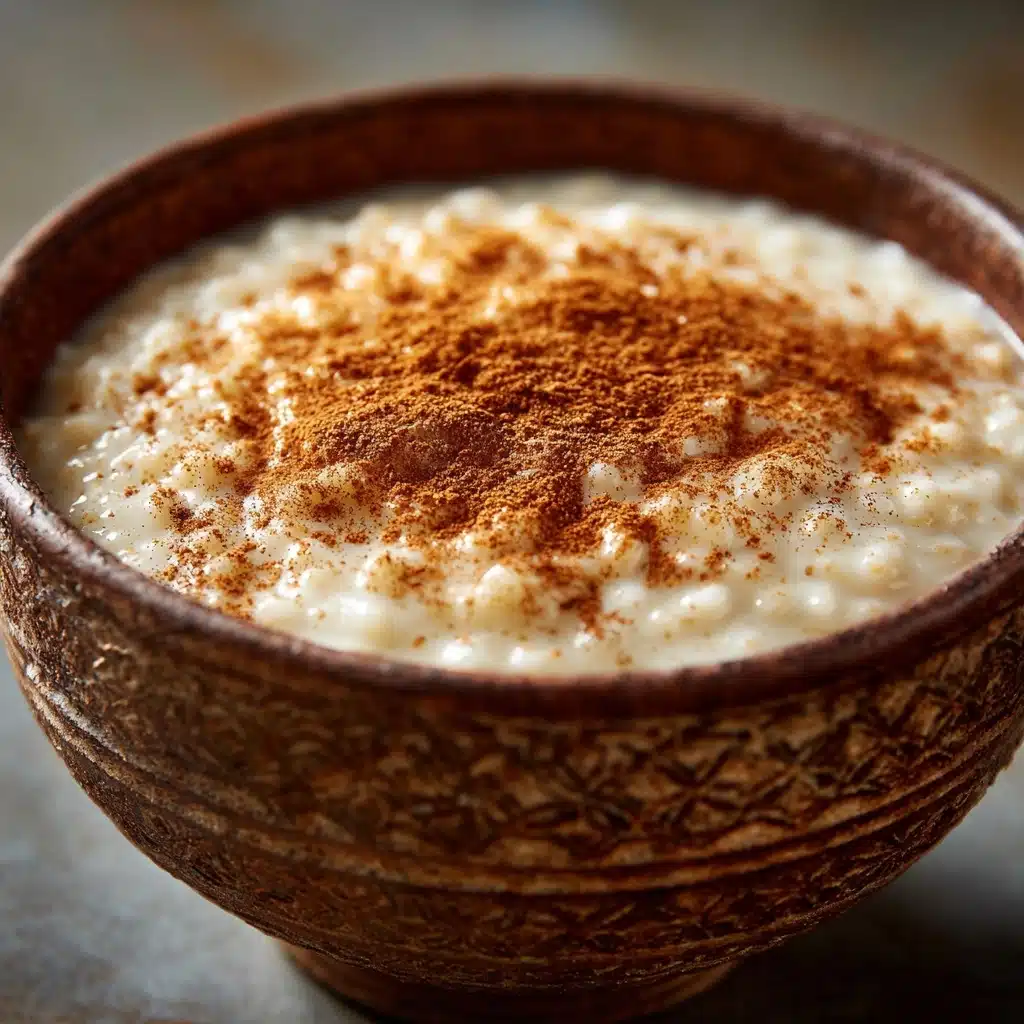 Comforting Creamy Rice Pudding with Cinnamon Recipe - Recipe Image
