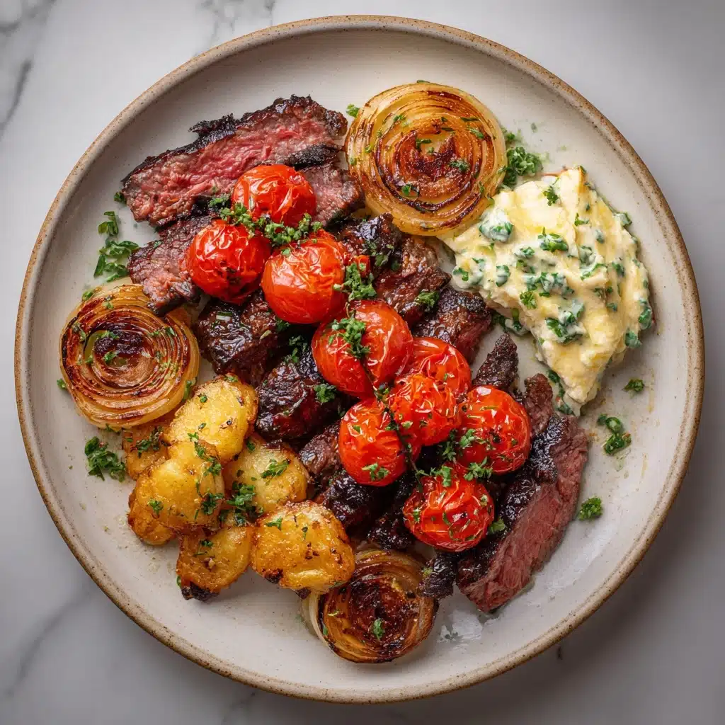 Mediterranean Steak Bowls: An Amazing Ultimate Dinner Recipe - Recipe Image