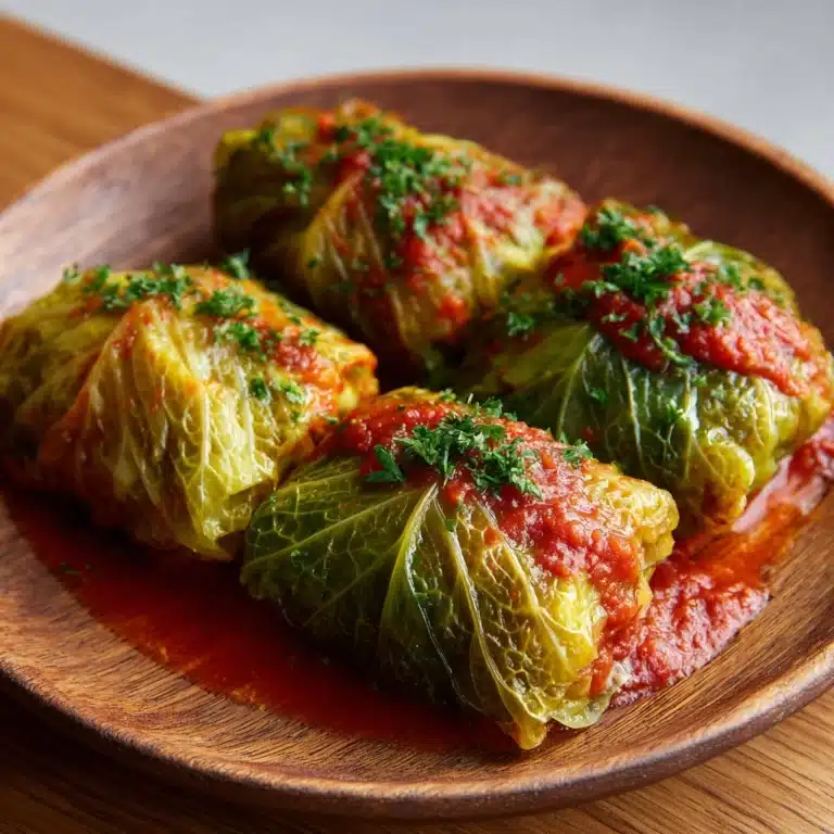 Golabki (Polish Stuffed Cabbage Rolls) Recipe