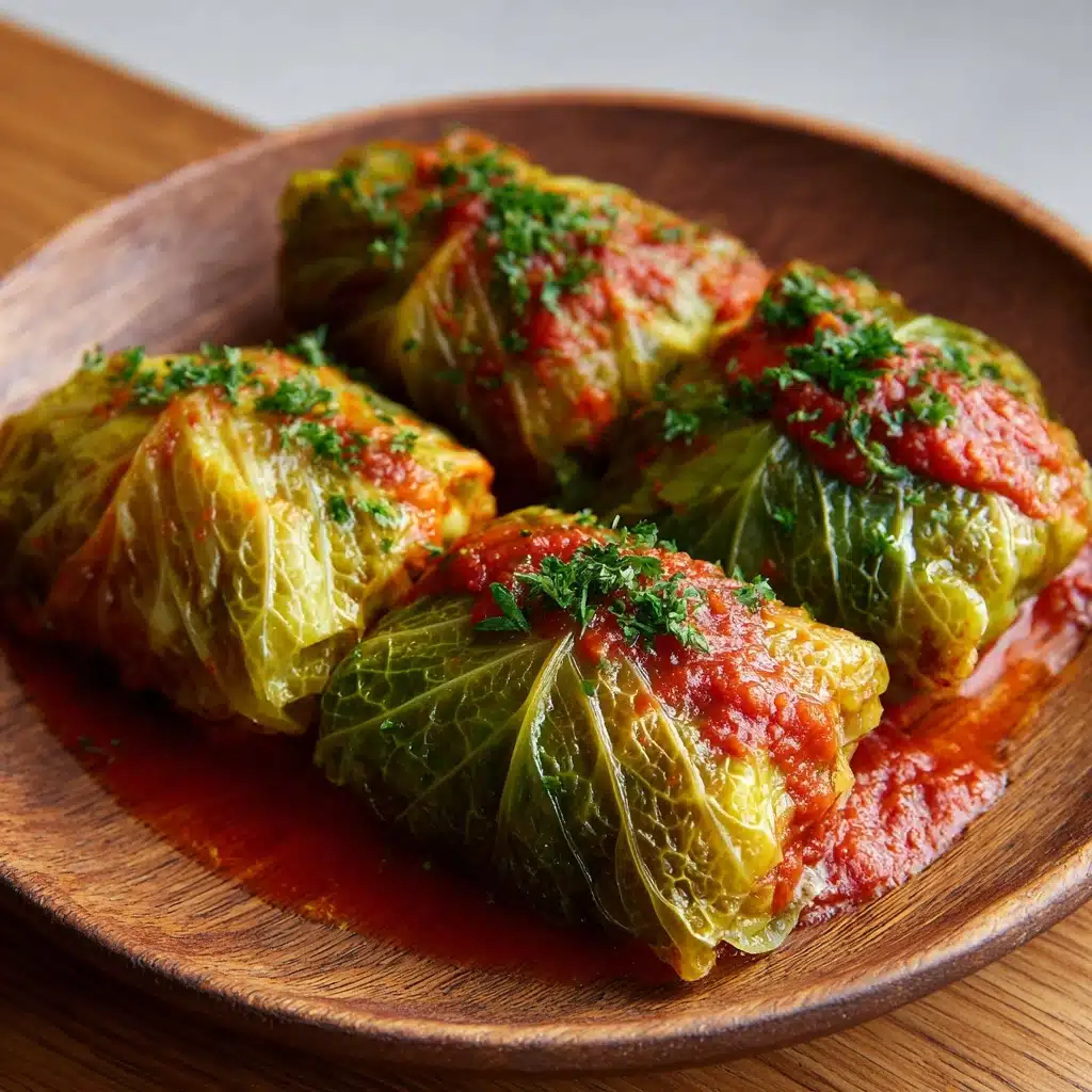 Golabki (Polish Stuffed Cabbage Rolls) Recipe